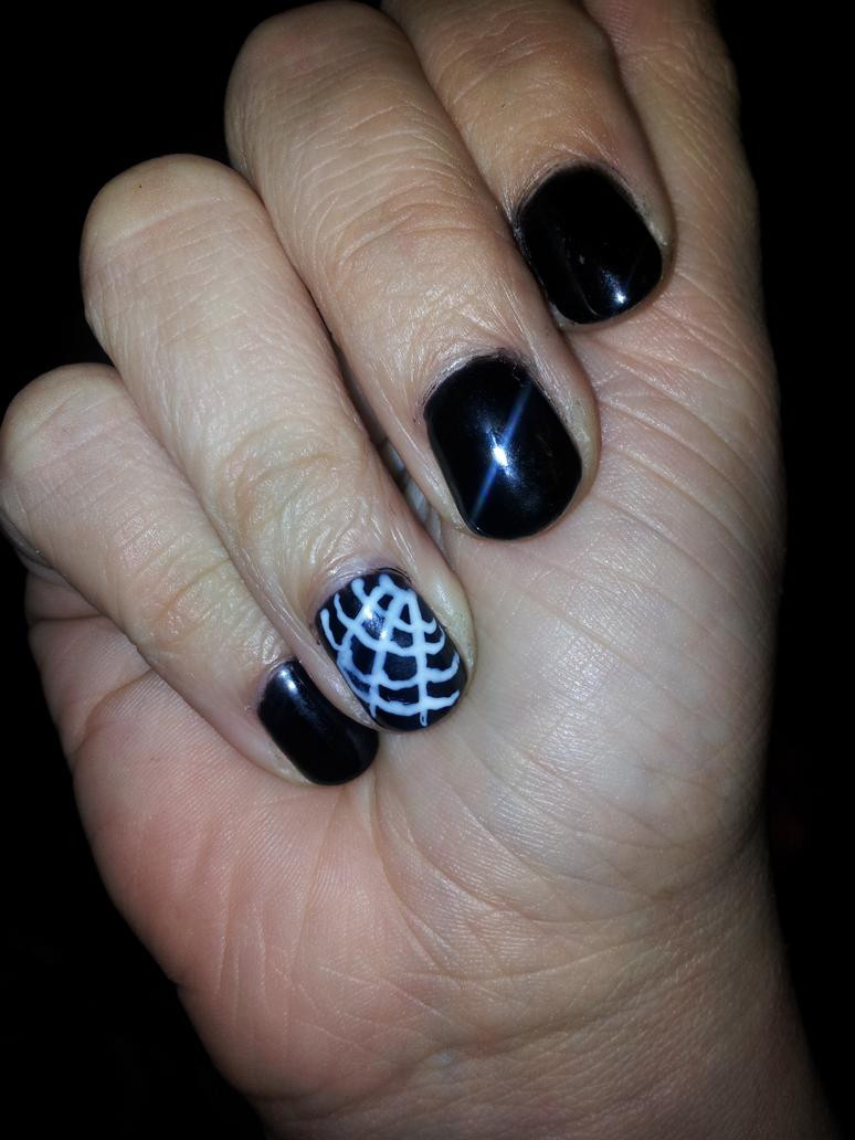 Spiderweb Nail Designs
 Spider Web Nails by SynestheticSoul on DeviantArt