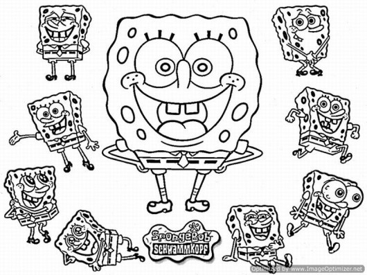 The top 30 Ideas About Spongebob Coloring Pages for Boys - Home, Family ...