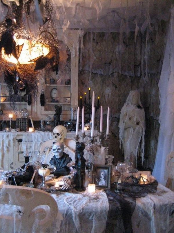 Spooky Halloween Party Ideas
 Good Old Fashioned Scary Vintage Halloween Décor’s a Hit