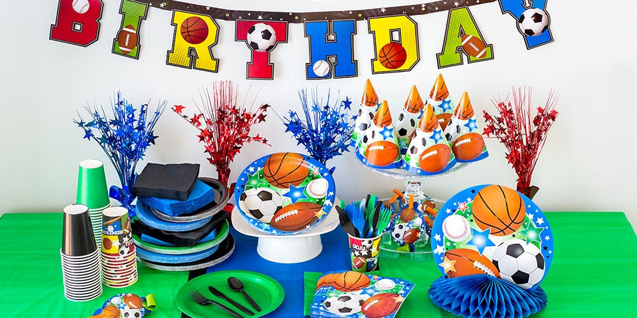 Sports Birthday Decorations
 Sports Party