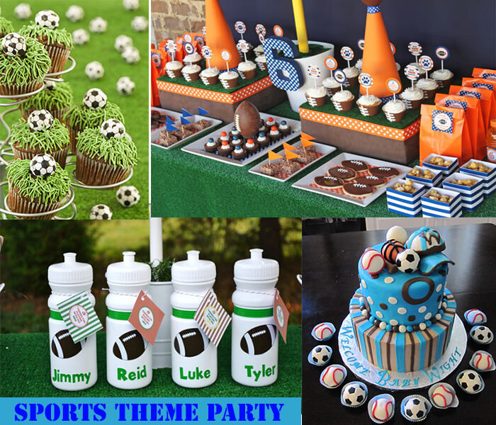 Sports Birthday Decorations
 Guest Post 15 Thrilled Theme Party for 18th Birthday Punch