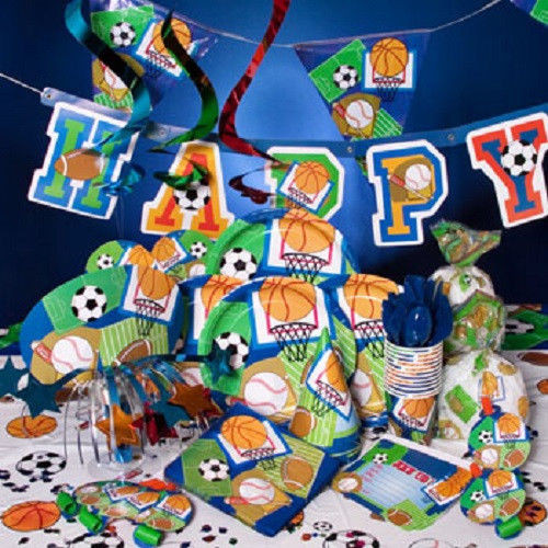 Sports Birthday Decorations
 All Sports Party Decoration Supplies Baseball Football