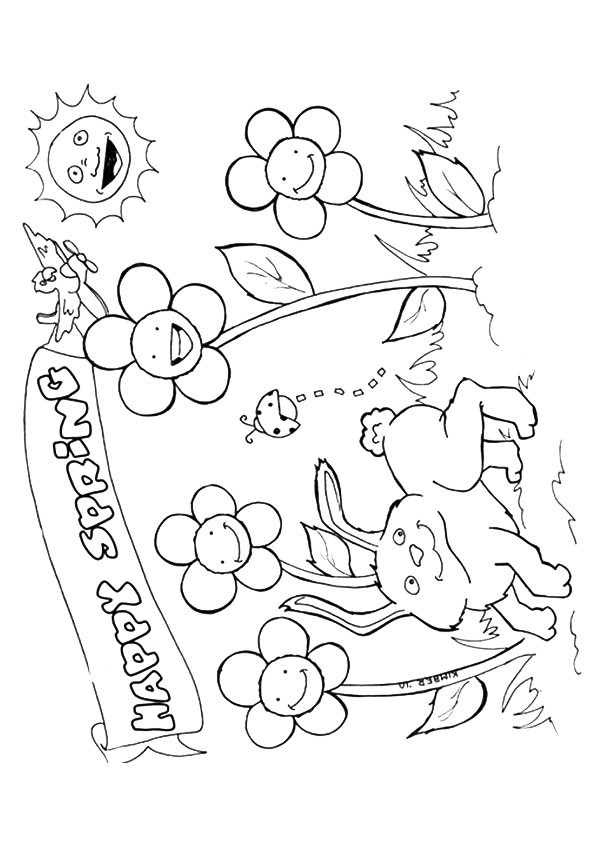 Spring Coloring Pages For Toddlers
 Spring Coloring Pages Best Coloring Pages For Kids