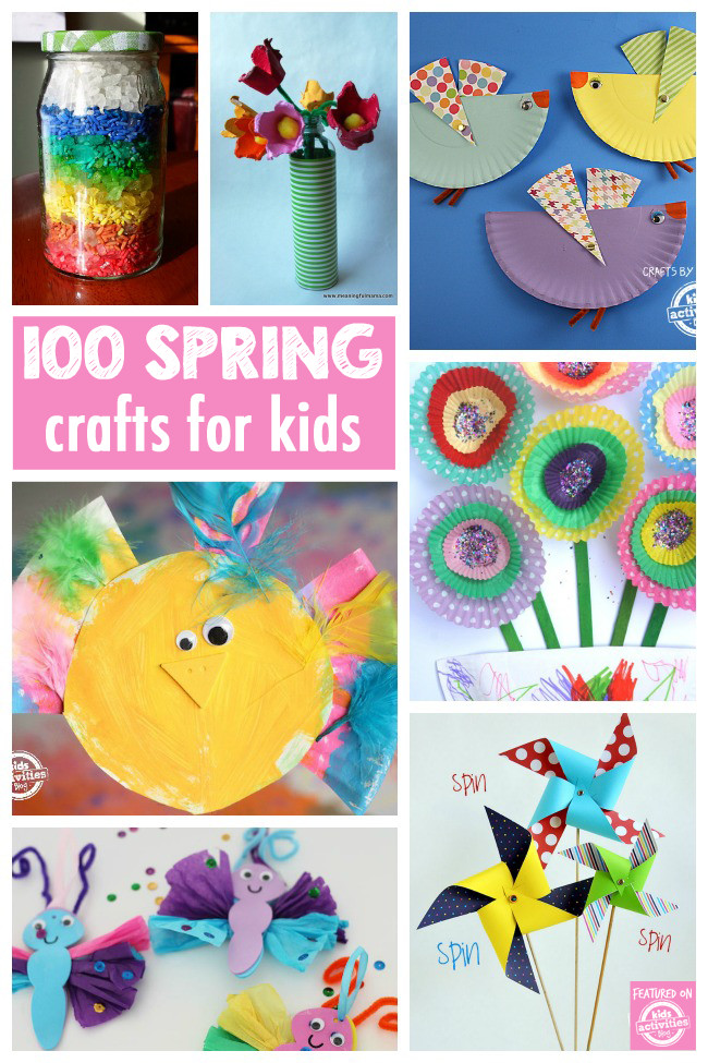 Spring Crafts Preschool
 100 Gorgeous Spring Crafts To Ring in the Season