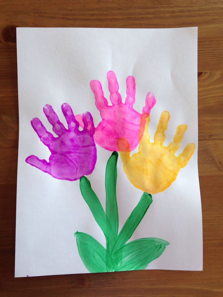Spring Crafts Preschool
 Handprint Flower Craft Spring Craft Preschool Craft