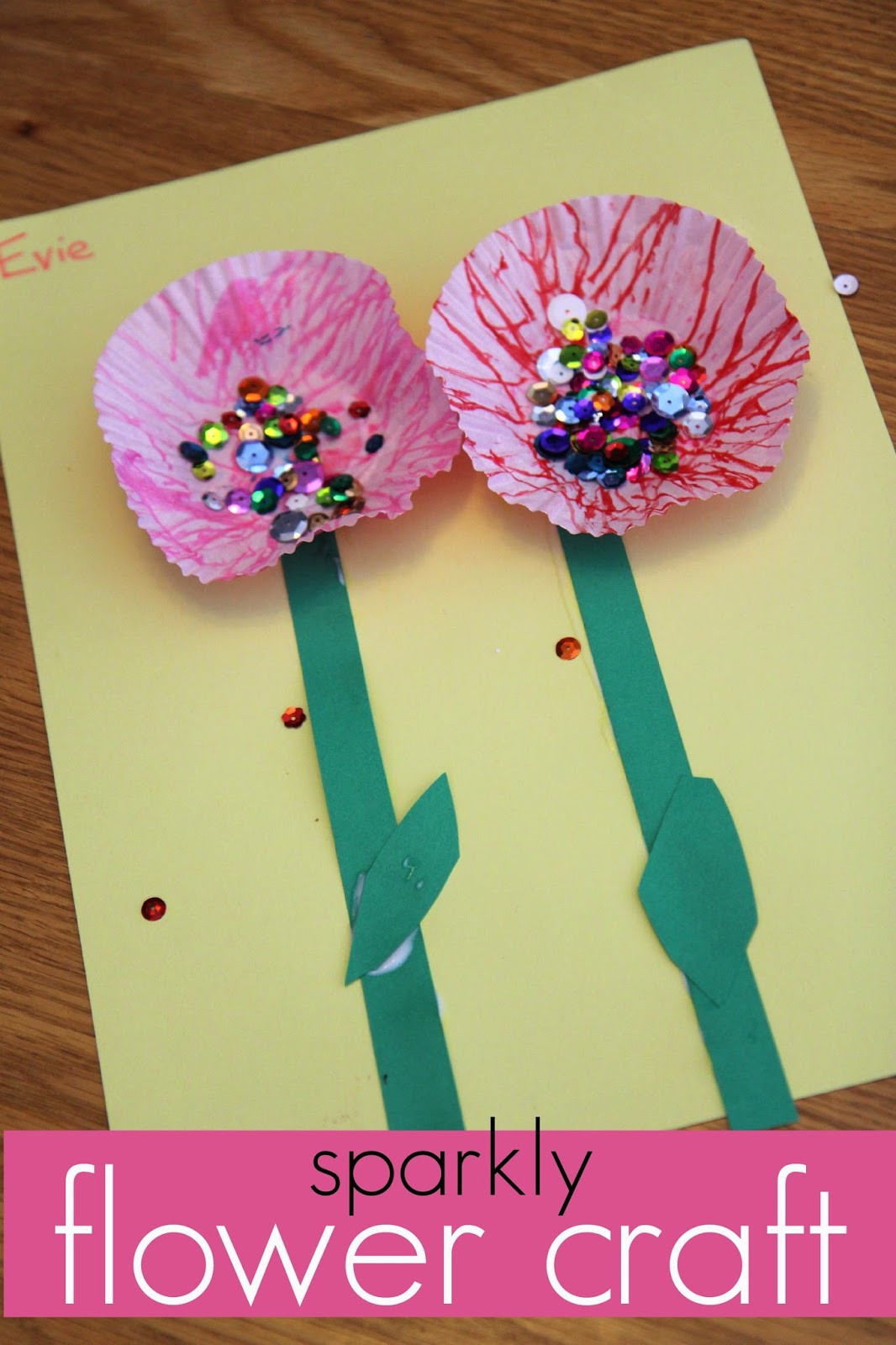 Spring Crafts Preschool
 Toddler Approved Spring Art Baggie Painted Flowers