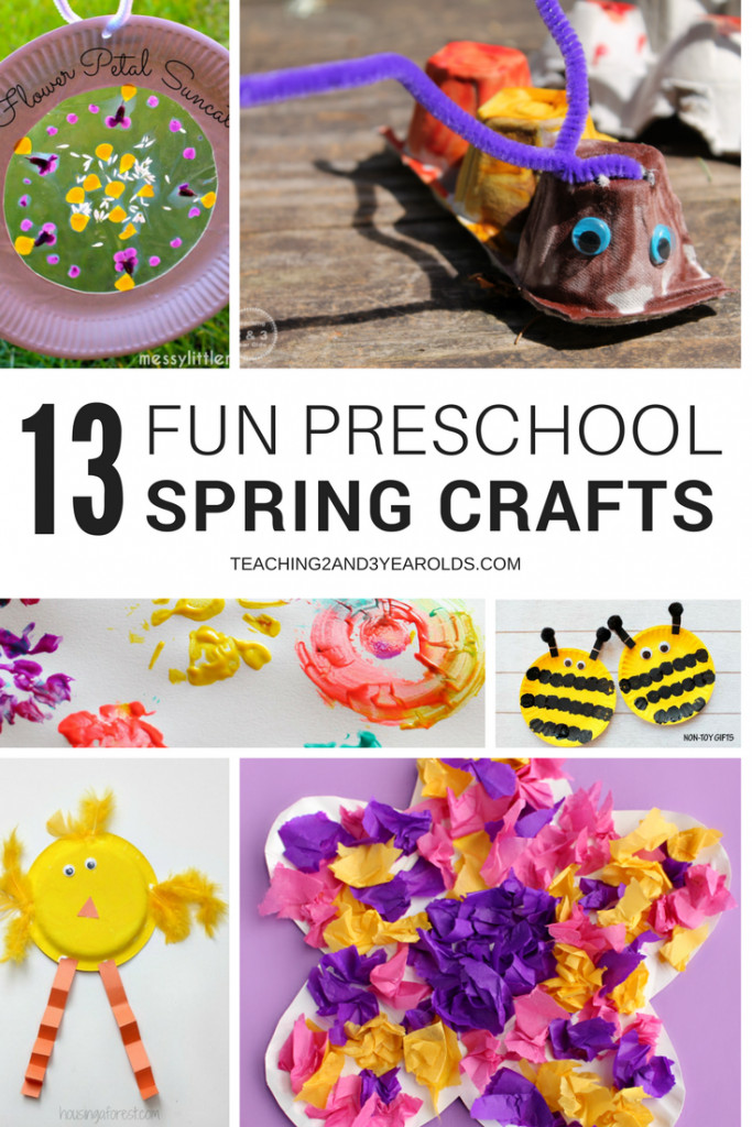 Spring Crafts Preschool
 13 Easy and Fun Spring Crafts for Preschoolers