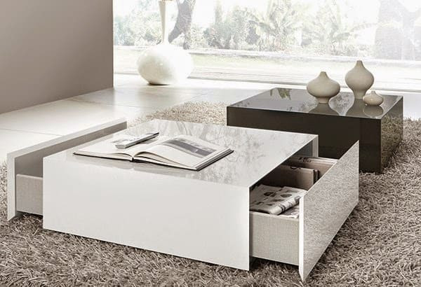 Square Living Room Table
 39 Coffee Tables For Your Spacious Living Room