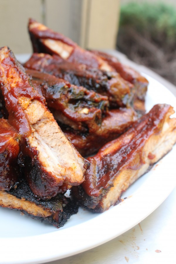 St Louis Bbq Sauce
 Barbecue St Louis Ribs with Hickory Brown Sugar BBQ Sauce