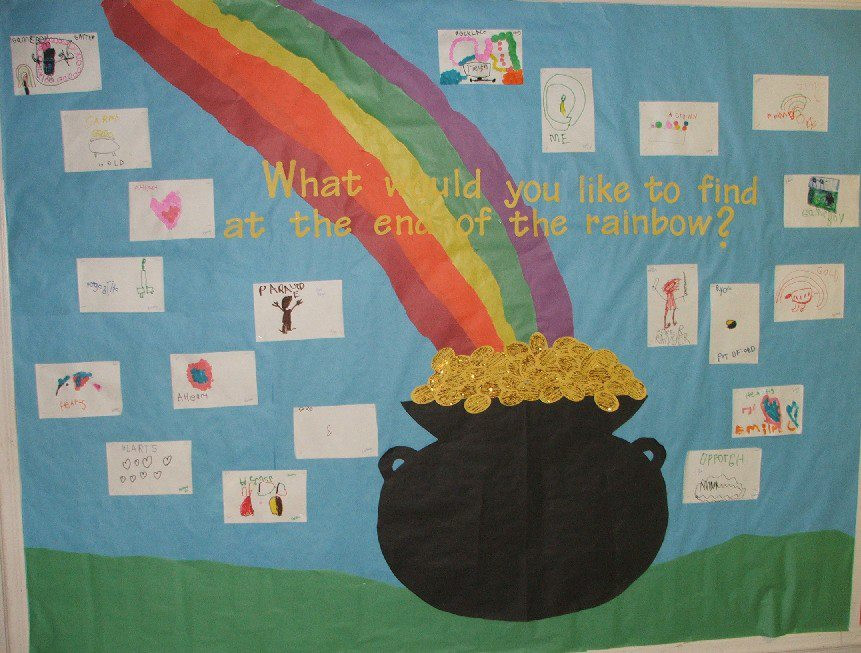 St Patrick Day Bulletin Board Ideas
 St Patricks Day Rainbow Bulletin Board MyClassroomIdeas