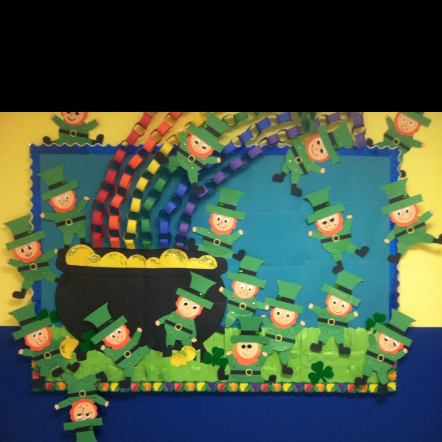 St Patrick Day Bulletin Board Ideas
 Crafts Actvities and Worksheets for Preschool Toddler and
