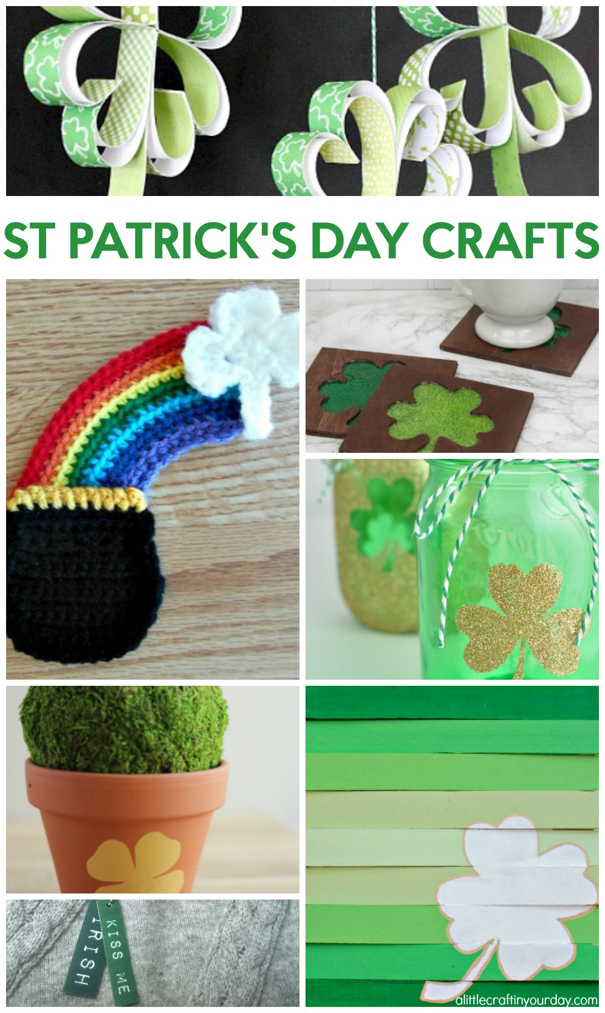 St Patrick Day Crafts
 St Patrick’s Day Crafts A Little Craft In Your DayA