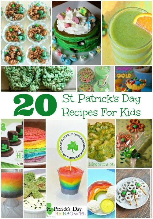 St Patrick Day Recipes Kids
 20 St Patrick s Day Recipes For Kids
