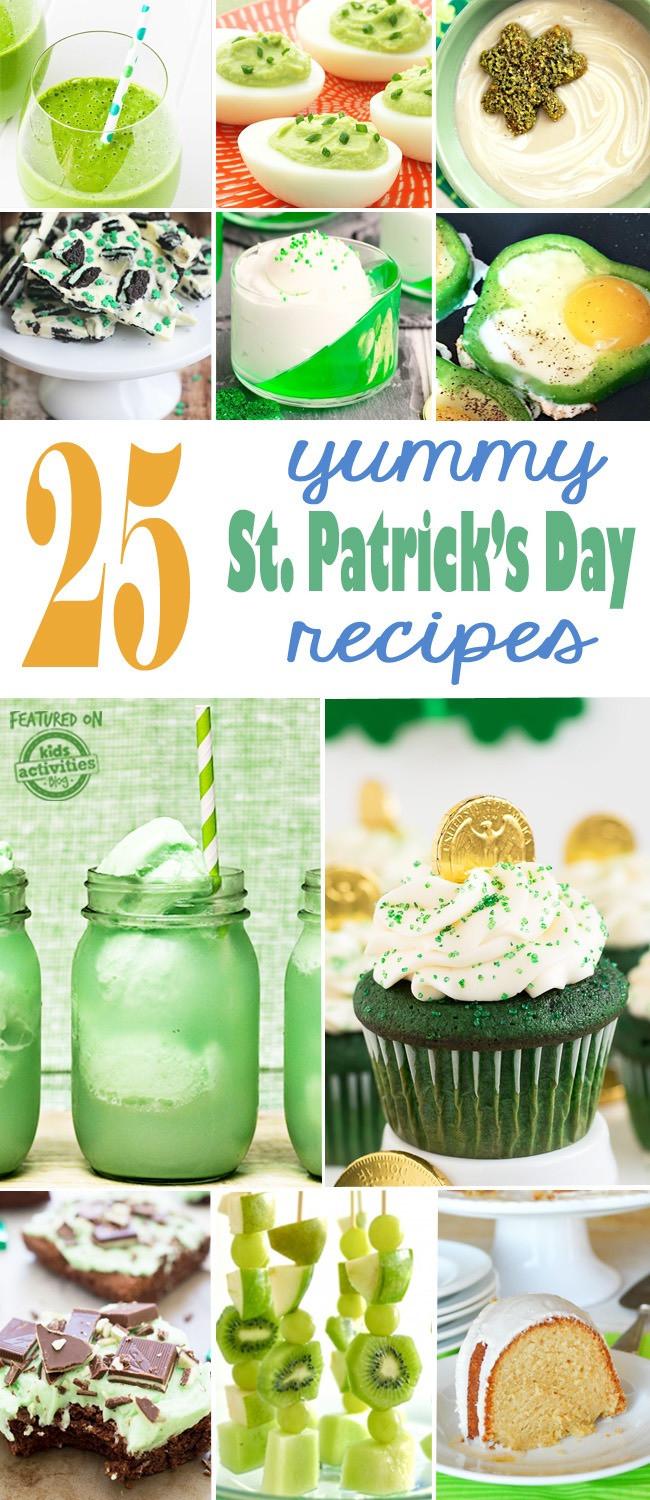 St Patrick Day Recipes Kids
 25 YUMMY ST PATRICKS DAY RECIPES Kids Activities