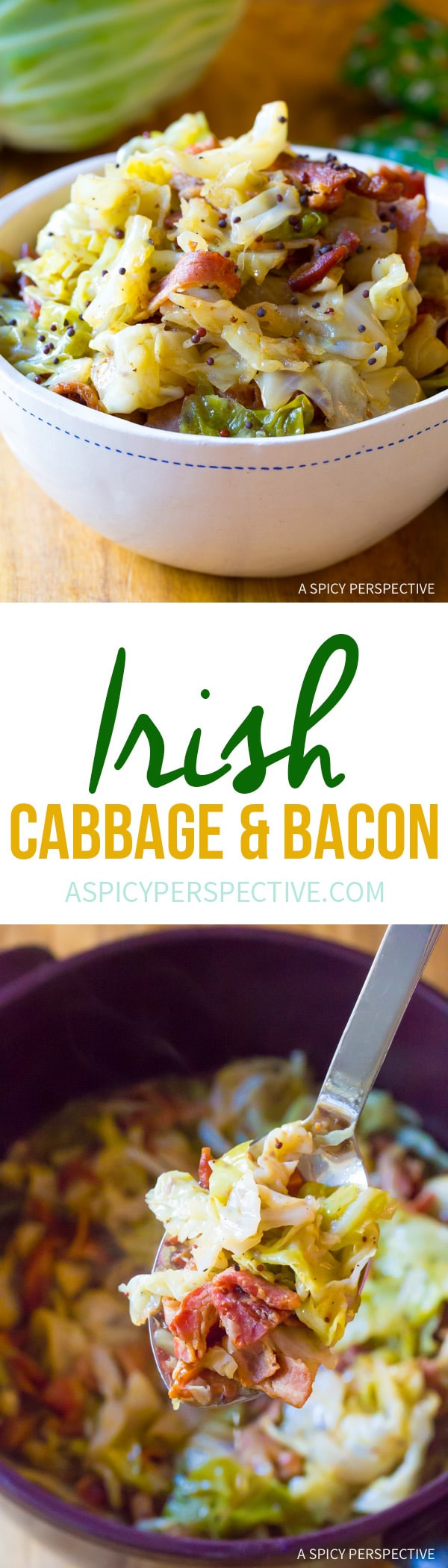 St Patrick's Day Cabbage Recipe
 Irish Cabbage and Bacon A Spicy Perspective