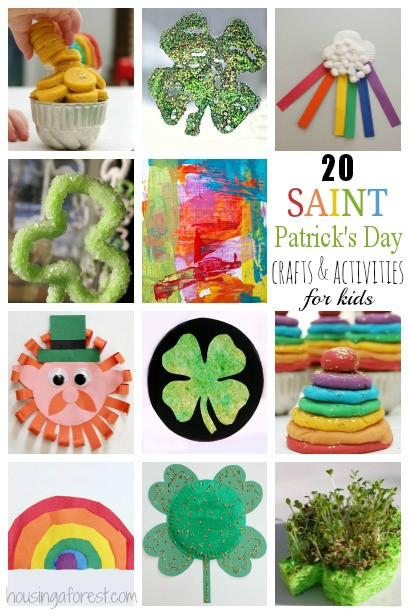 St Patrick's Day Crafts For Kids
 20 St Patricks Day Crafts for Kids