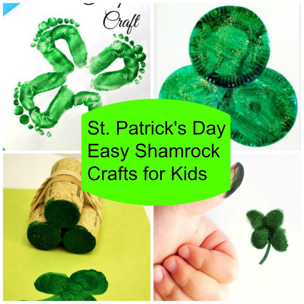 St Patrick's Day Crafts For Kids
 5 Easy Shamrock St Patrick s Day Crafts for Kids