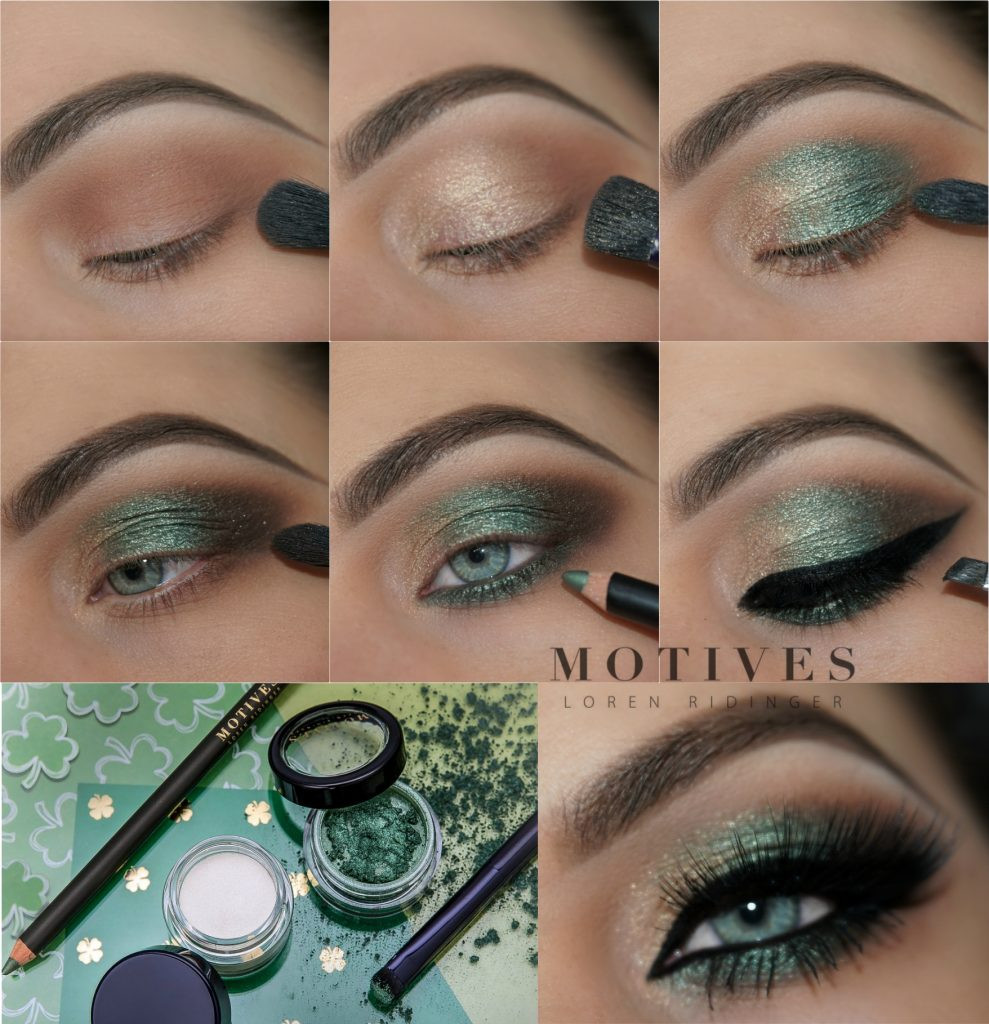 St Patrick's Day Makeup Ideas
 Get The Look St Patrick s Day Green Makeup Ideas
