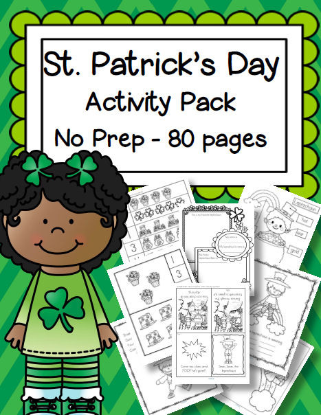 St Patrick's Day Preschool Activities
 St Patrick s Day Printable Activities No Prep Preschool