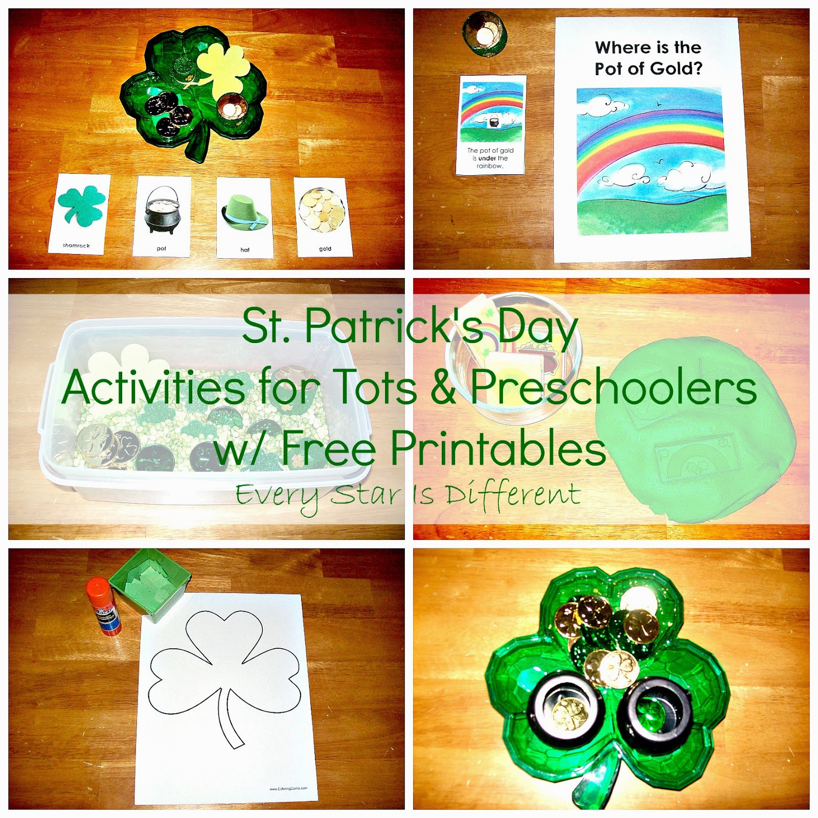St Patrick's Day Preschool Activities
 St Patrick s Day Tot School Every Star Is Different