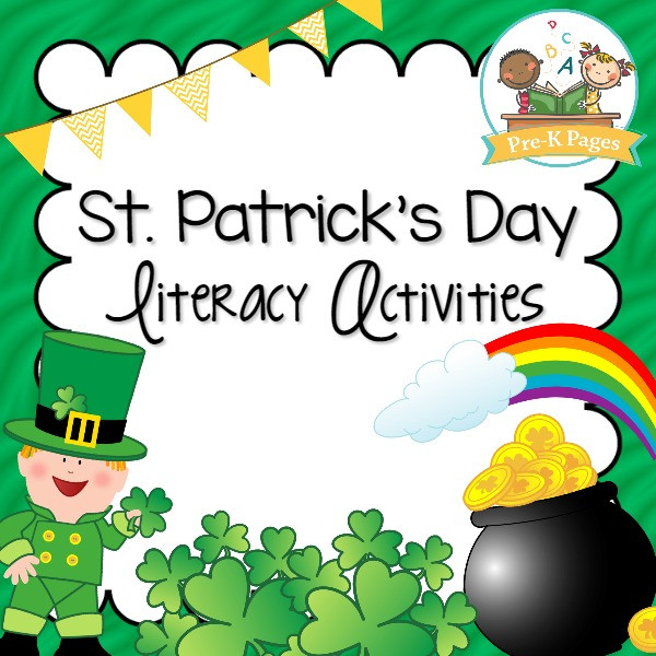 St Patrick's Day Preschool Activities
 St Patrick s Day Literacy Pre K Pages