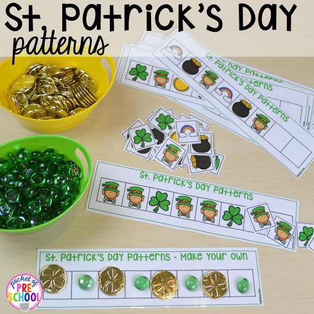 St Patrick's Day Preschool Activities
 St Patrick s Day Centers and Activities