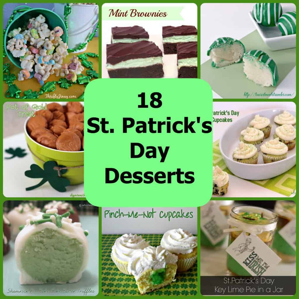 St Patrick'S Desserts
 18 St Patrick s Day Desserts Love Pasta and a Tool Belt