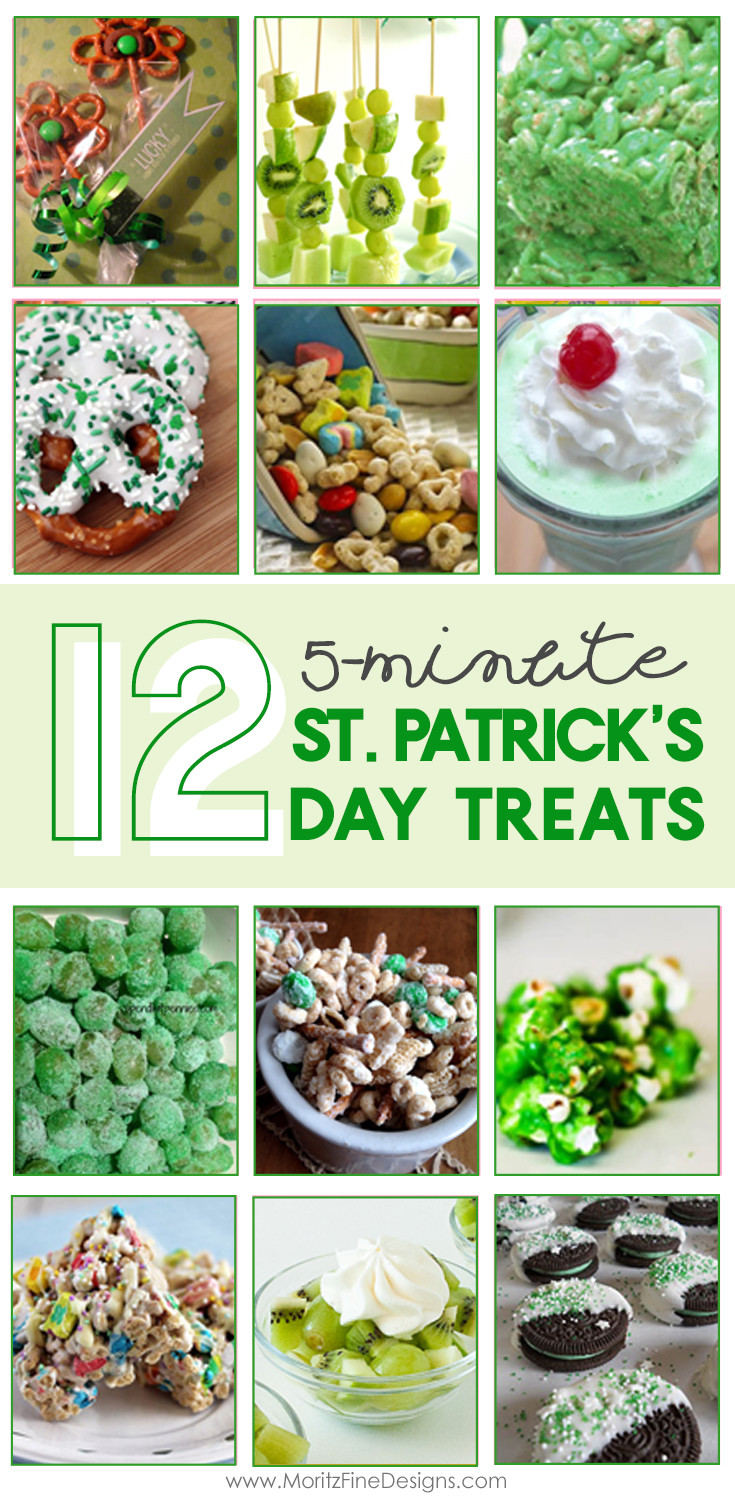 St Patricks Day Recipes For Kids
 12 Five Minute St Patrick s Day Treats