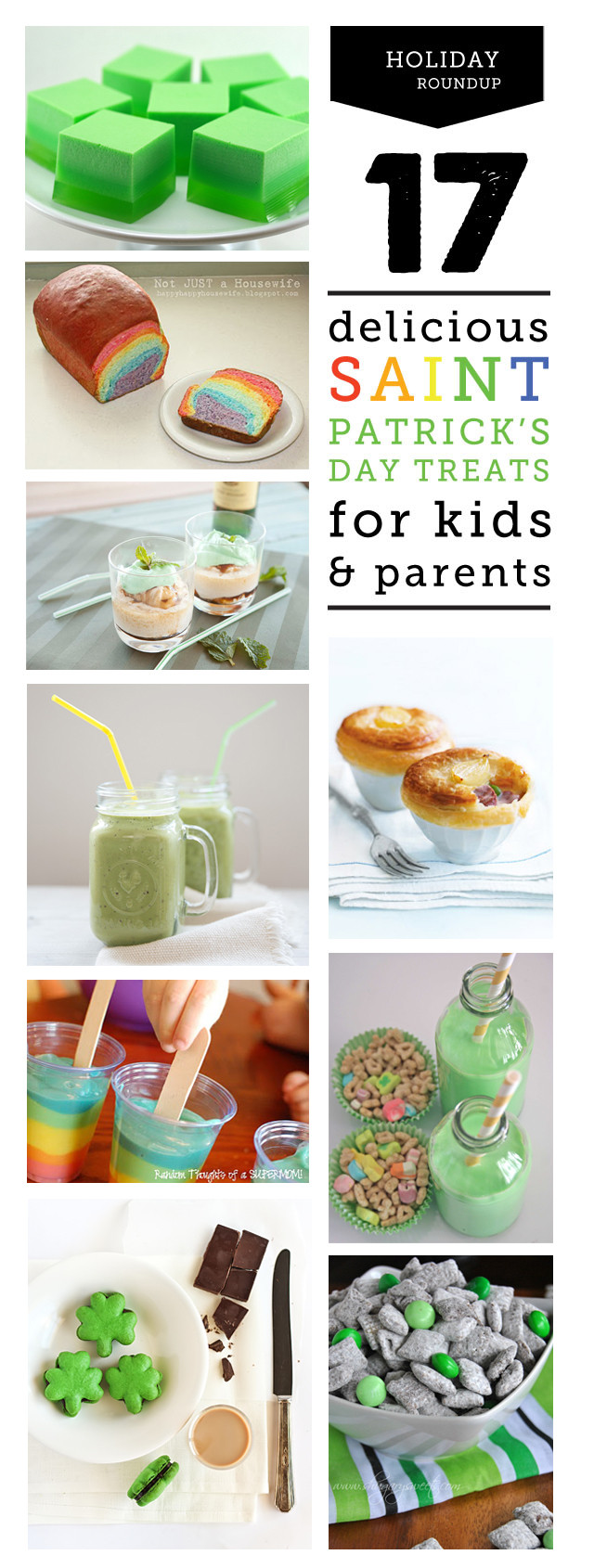 St Patricks Day Recipes For Kids
 St Patrick’s Day Recipes and Treats for Kids and Adults