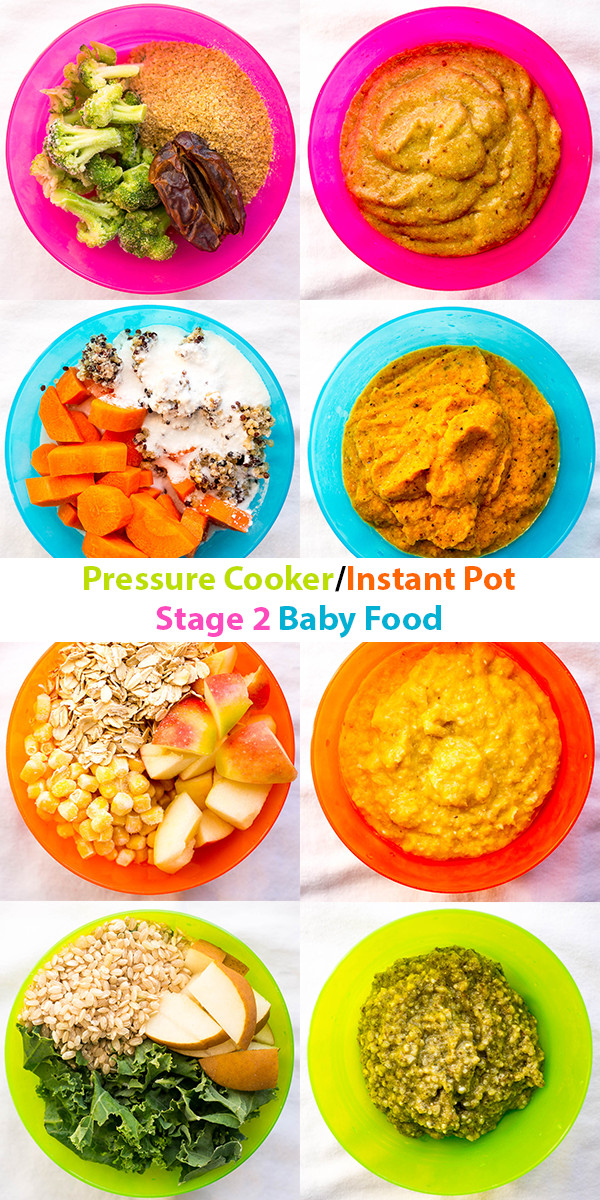 Stage 3 Baby Food Recipes
 Pressure Cooker Instant Pot Stage 2 Baby Food