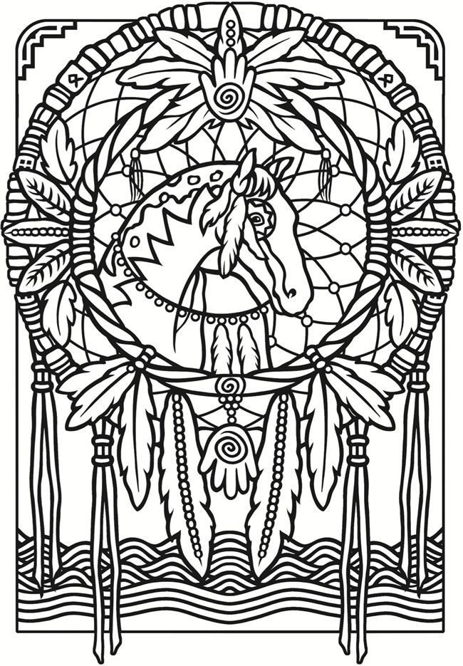 Stained Glass Coloring Books For Adults
 Stained Glass Coloring Page from the book "Creative Haven