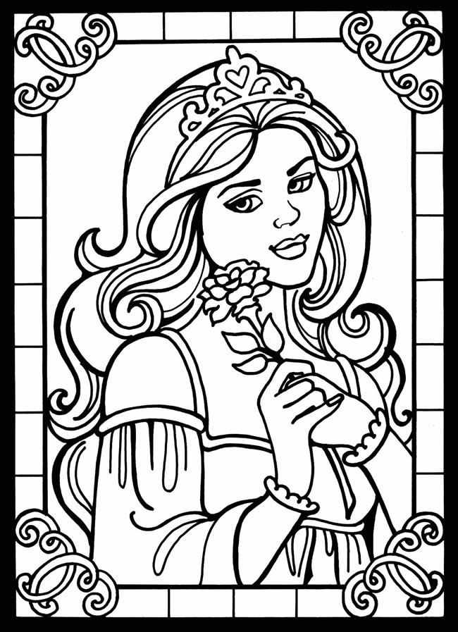 Stained Glass Coloring Books For Adults
 423 best images about Stained Glass Coloring on Pinterest