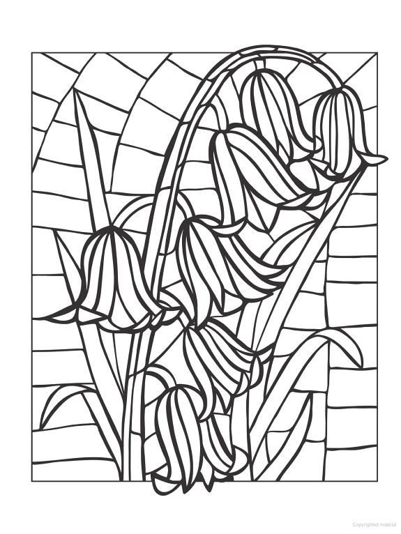 Stained Glass Coloring Books For Adults
 49 Best images about Stained Glass on Pinterest