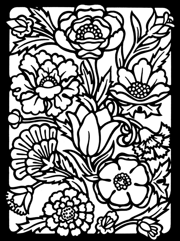 Stained Glass Coloring Books For Adults
 inkspired musings What Poland and California have in mon