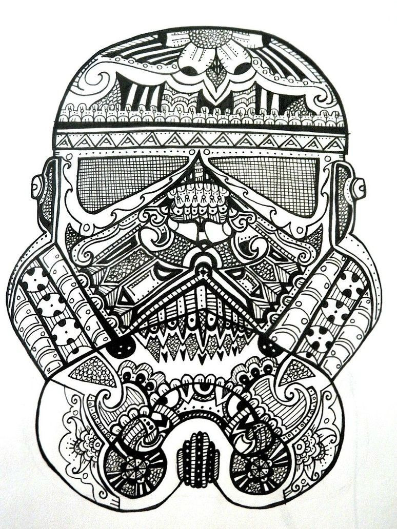 Star Wars Adult Coloring Pages
 Imperial Storm Trooper Tattoo starwars