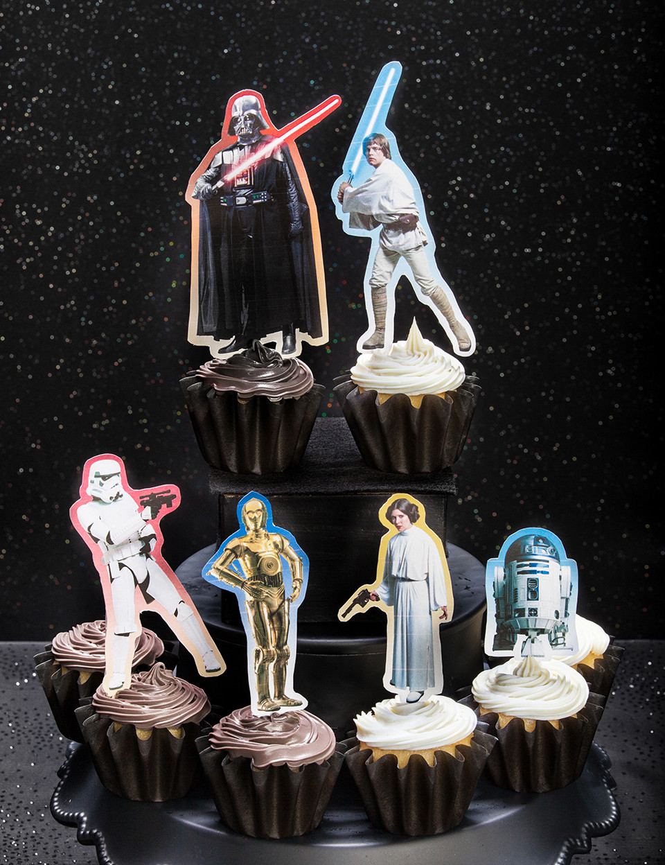 Star Wars Birthday Cake Toppers
 Star Wars Cupcake Toppers