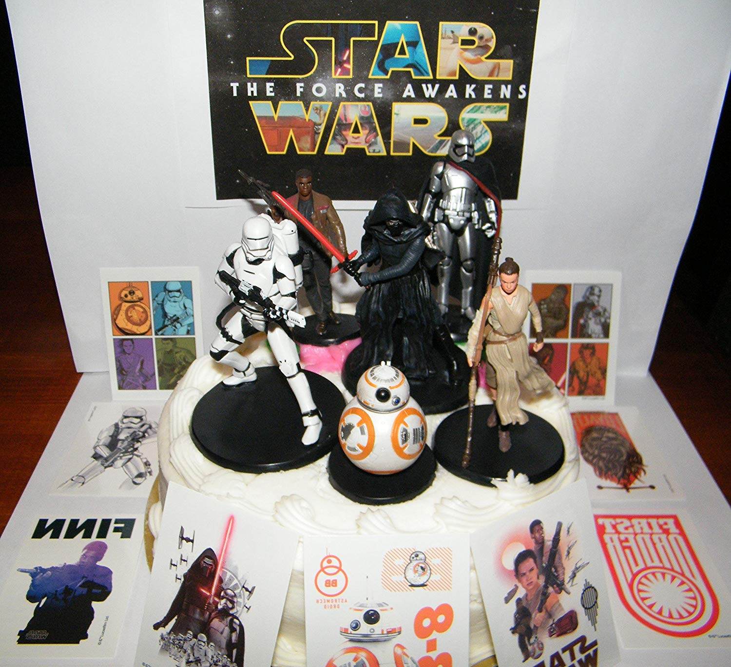 Star Wars Birthday Cake Toppers
 Star Wars Birthday Party Cake Toppers