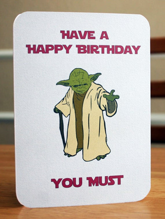 The 22 Best Ideas for Star Wars Birthday Cards - Home, Family, Style ...