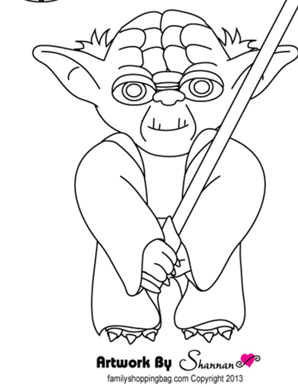 Star Wars Free Printable Coloring Pages
 Star Wars Free Printable Coloring Pages for Adults & Kids