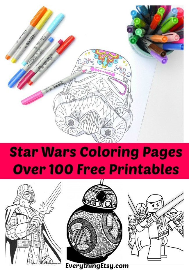 Star Wars Free Printable Coloring Pages
 100 Star Wars Free Printable Coloring Pages for both
