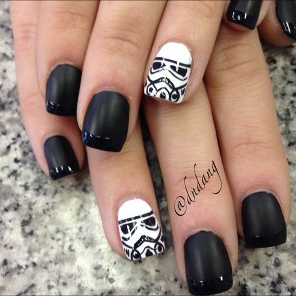 Star Wars Nail Designs
 These Nails Can t Hit a Thing 20 Amazing Star Wars