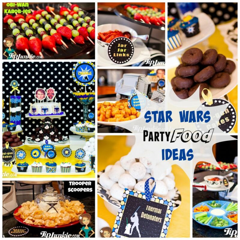 Star Wars Party Food Ideas
 Star Wars Party Food Ideas