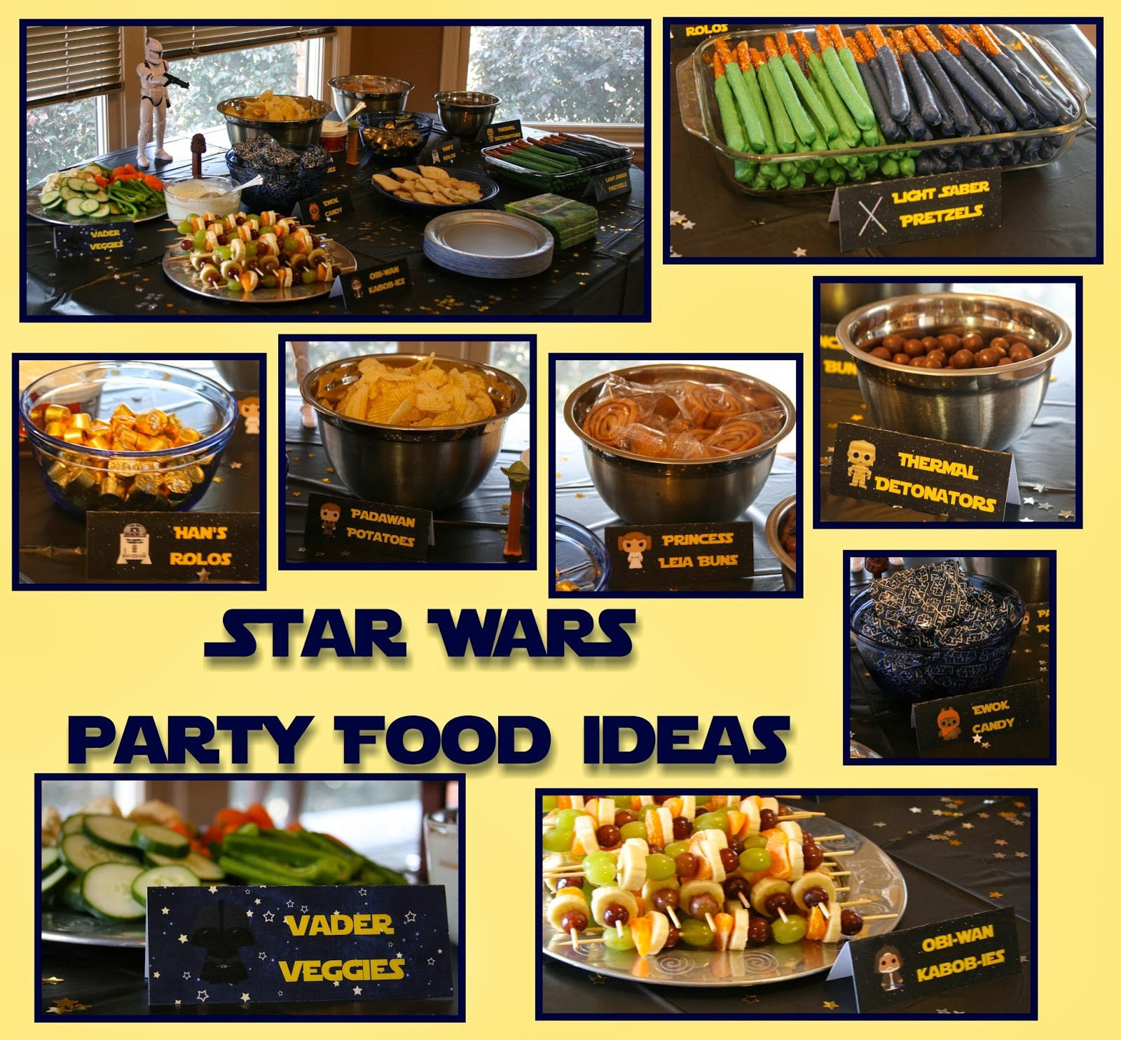 Star Wars Party Food Ideas
 Star Wars Birthday Food Ideas