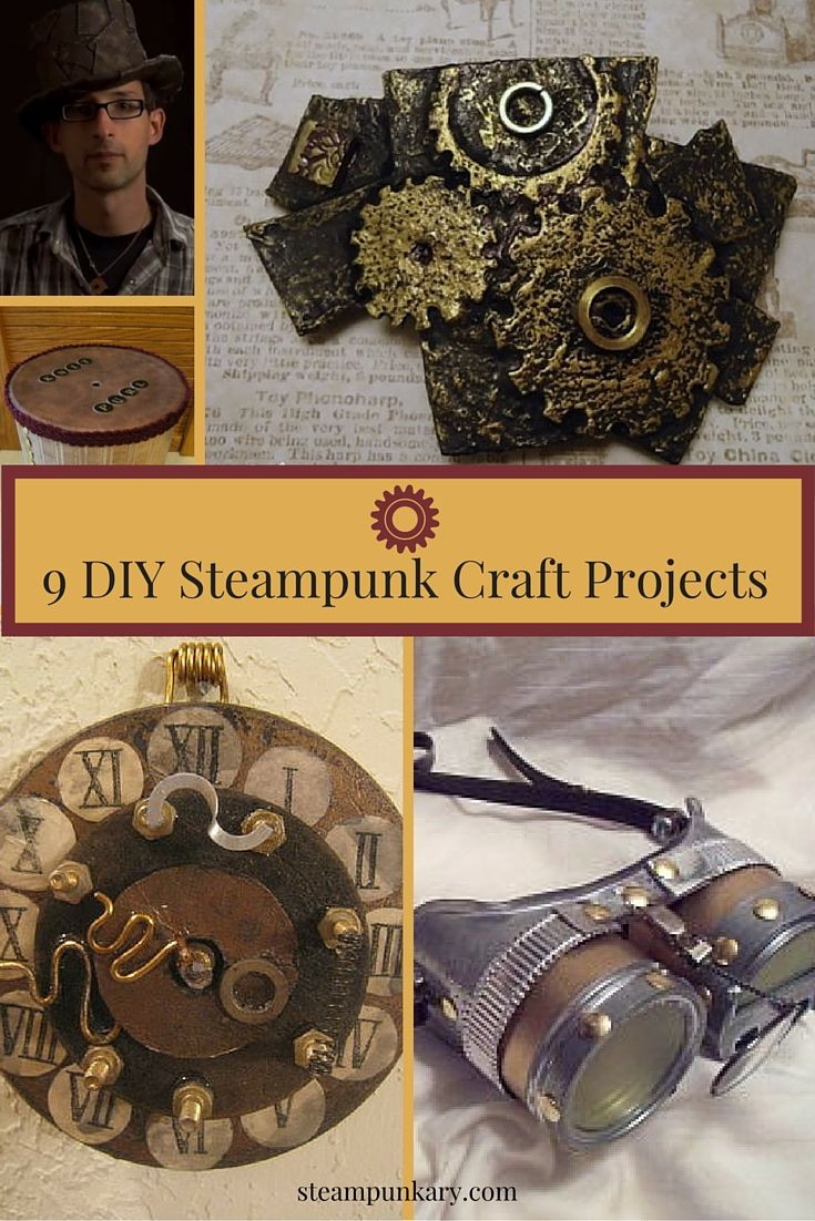 Steampunk Decor DIY
 9 DIY Steampunk Craft Projects