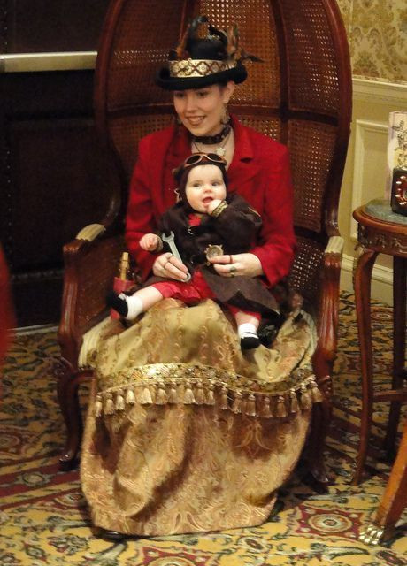 Steampunk DIY Costume
 Steampunk Babies and Mom on Pinterest