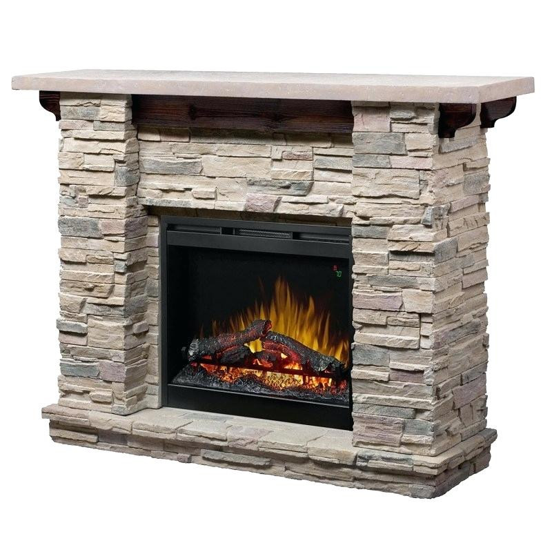 Stone Look Electric Fireplace
 Shop St Stone Look Electric Flame Fireplace Free Shipping
