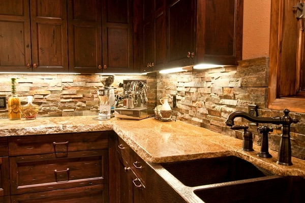 Stone Tiles Kitchen Backsplash
 Stone backsplash ideas – make a statement in your kitchen