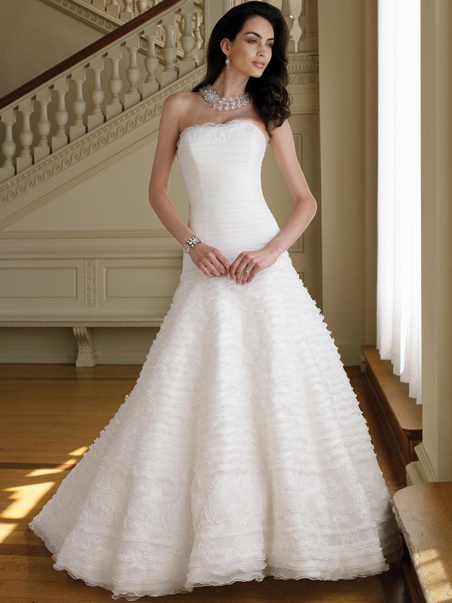 Strapless Wedding Gowns
 DEAR BRIDES WHAT WILL YOU WEAR