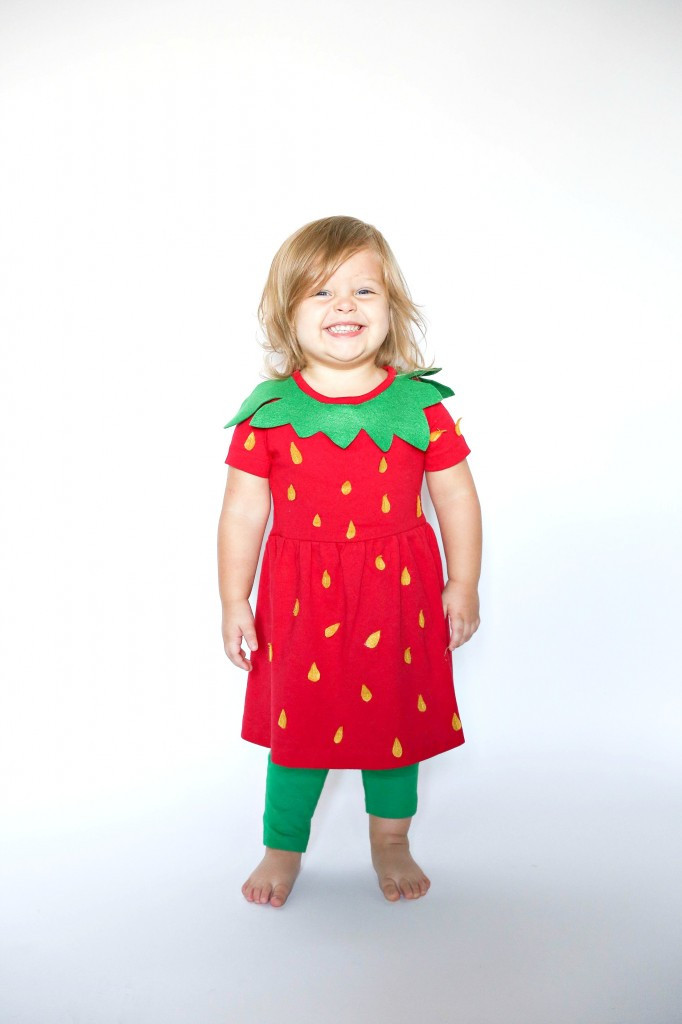 Strawberry Costume DIY
 Group Fruit Costume for Kids TaylorMade