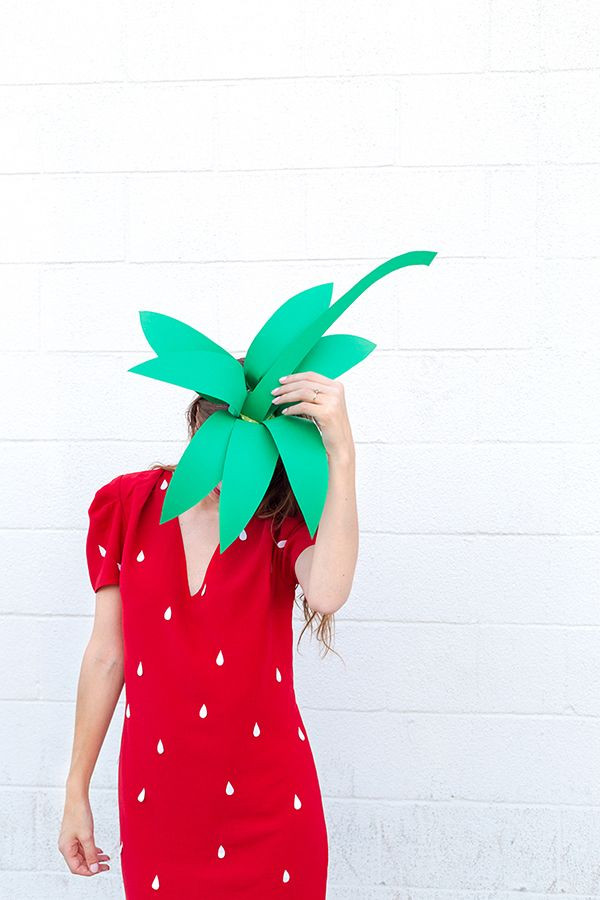 Strawberry Costume DIY
 DIY Strawberry Costume